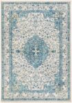 Ziva Blue Traditional Rug