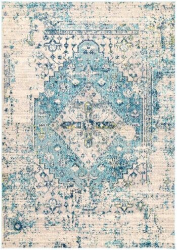 Ziva Blue Transitional Rug