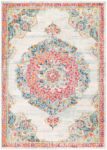 Ziva Sky Blue/Multi Traditional Rug