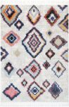 Pandora Boho Moroccan Agadir White Rug