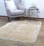 Alexa Super Soft Shag Light Beige Rug