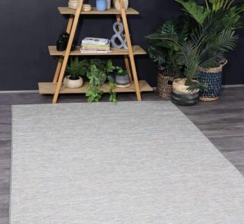 Alfresco Reversible Indoor Outdoor Grey Blue Rug