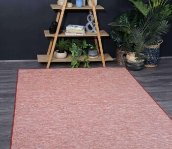Alfresco Reversible Indoor Outdoor Orange Rug