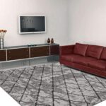 Allure Modern Collection 9698 Grey Rug