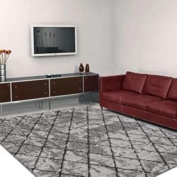 Allure Modern Collection 9698 Grey Rug