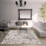 Allure Modern Collection 9699 Light Grey Rug