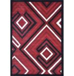 Alpha Modern Collection 4918A Red Rug
