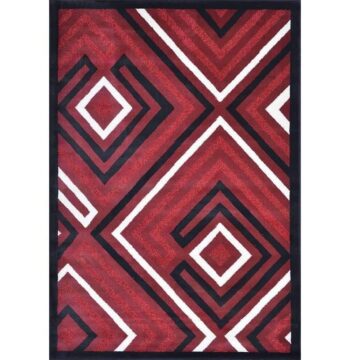 Alpha Modern Collection 4918A Red Rug