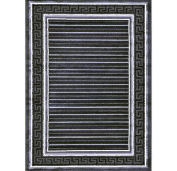 Alpha Modern Collection 4928A Black Rug