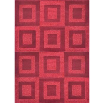 Alpha Modern Collection 4929A Red Rug