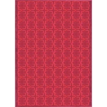 Alpha Modern Collection 4934A Red Rug