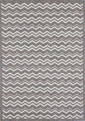 Capella Brown Beige and Black Geometric Rug