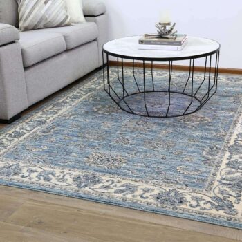 Casper Chobi Transitional Design Blue Rug