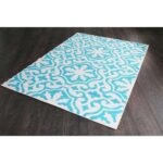 Curve Collection 8030 Blue Rug