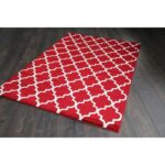 Curve Collection 8910 Red Rug