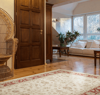 Dayton Chobi Inspired Cream Red Rug