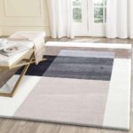 Divinity Cubism Grey Beige Modern Rug