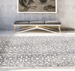 Divinity Demask Dark Grey Modern Rug