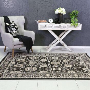 Eden Grey Ziegler Traditional Rug