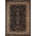 Elgrand Traditional Collection K540 Black Rug