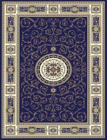 Elgrand Traditional Collection K544 Navy Rug