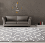 Ella Grey Trellis Rug