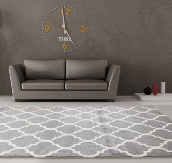 Ella Grey Trellis Rug