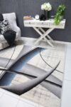 Emory Blue Modern Artistic Rug