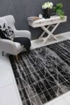 Emory Grey Modern Moroccan Rug