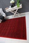 Emory Red Afghan Camel Rug