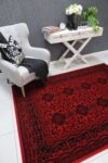 Emory Red Afghan Herat Rug