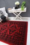 Emory Red Afghan Khal Rug