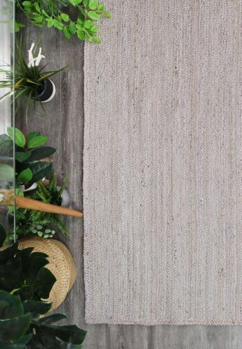 Faro Jute Silver Rug