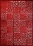 Fiesta Modern Collection F013a Red Rug