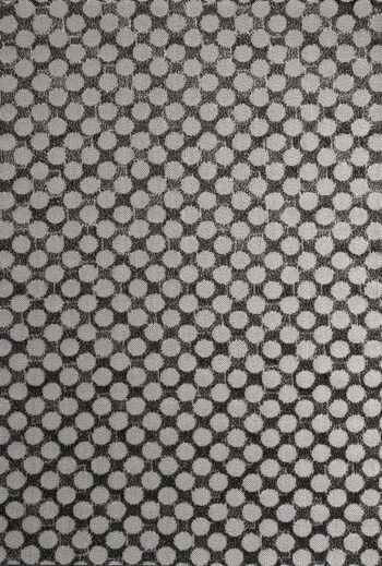 Fiesta Modern Collection F026a Black/Dark Grey Rug