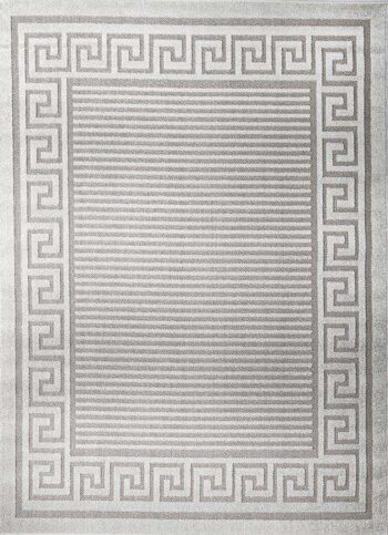 Fiesta Modern Collection F835a Light Grey Rug