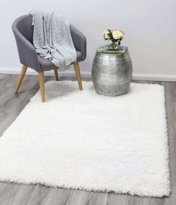 Flokati Super Soft Ultra Thick White Rug