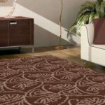 Hermitance Patterned Shag 921 Brown Rug