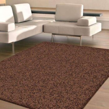 Hermitance Plain Shag 8206 Brown Rug