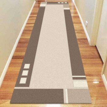 Icon Modern Collection 051 Beige Runner Rug