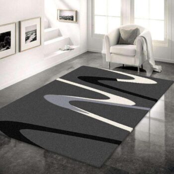 Icon Modern Collection 052 Dark Grey Rug