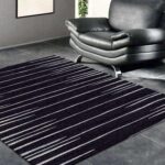 Icon Modern Collection 369 Black Rug