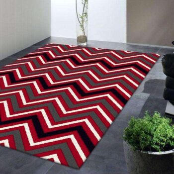 Icon Modern Collection 554 Red Rug