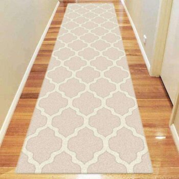 Icon Modern Collection 742 Beige Runner Rug