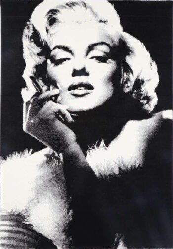 Iconic Marilyn Monroe Picture Modern Rug