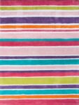 Imagine Kids Stripe Pink Rug