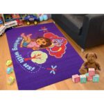 Kids Dora The Explorer Swing Fun Play Rug