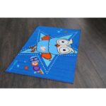 Kids Hoot Stars Fun Play Rug