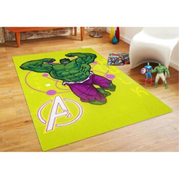 Kids Hulk Smash Fun Play Rug