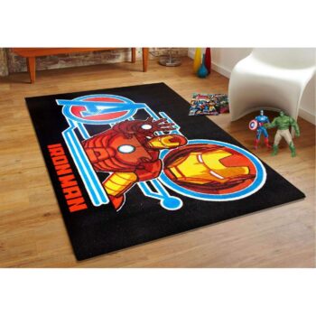 Kids Ironman Fun Play Rug